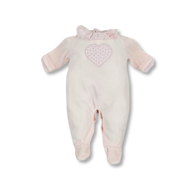 Babygrow de veludo