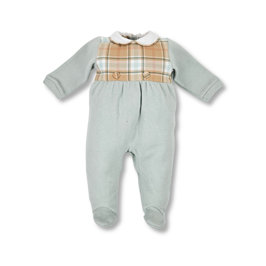 Babygrow de algodão cardado