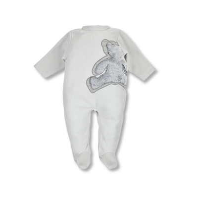 Babygrow de algodão cardado