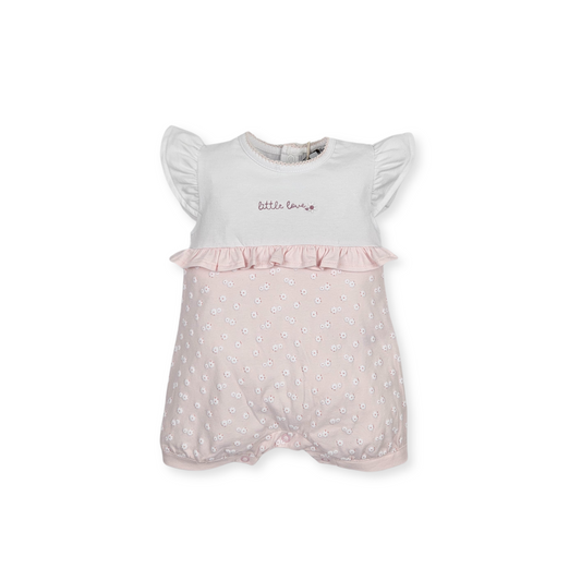 Babygrow curto de algodão