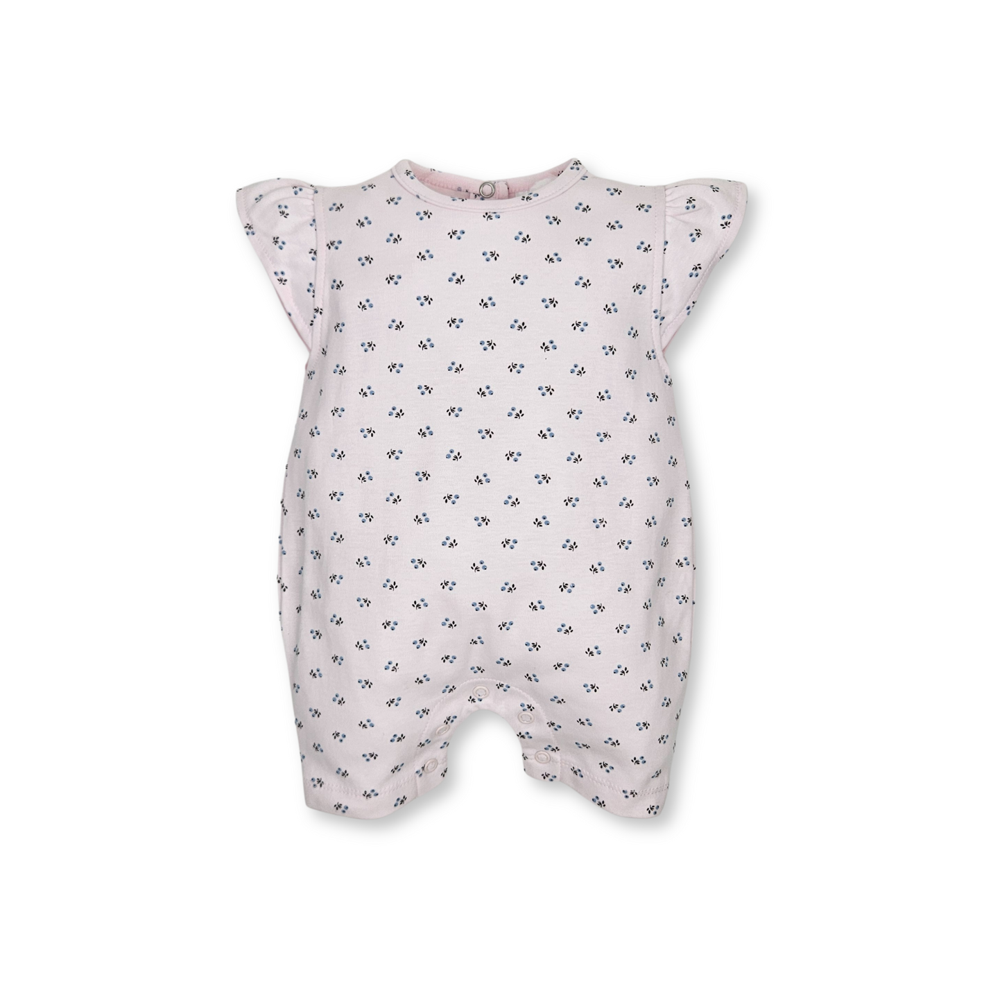 Babygrow curto de algodão